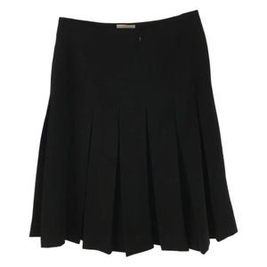 Balenciaga Black Pleated Skirt